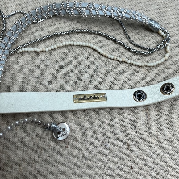 Stella & Dot Wrap Bracelet Bundle; Lola & Gilded Path Bracelets - Picture 3 of 6